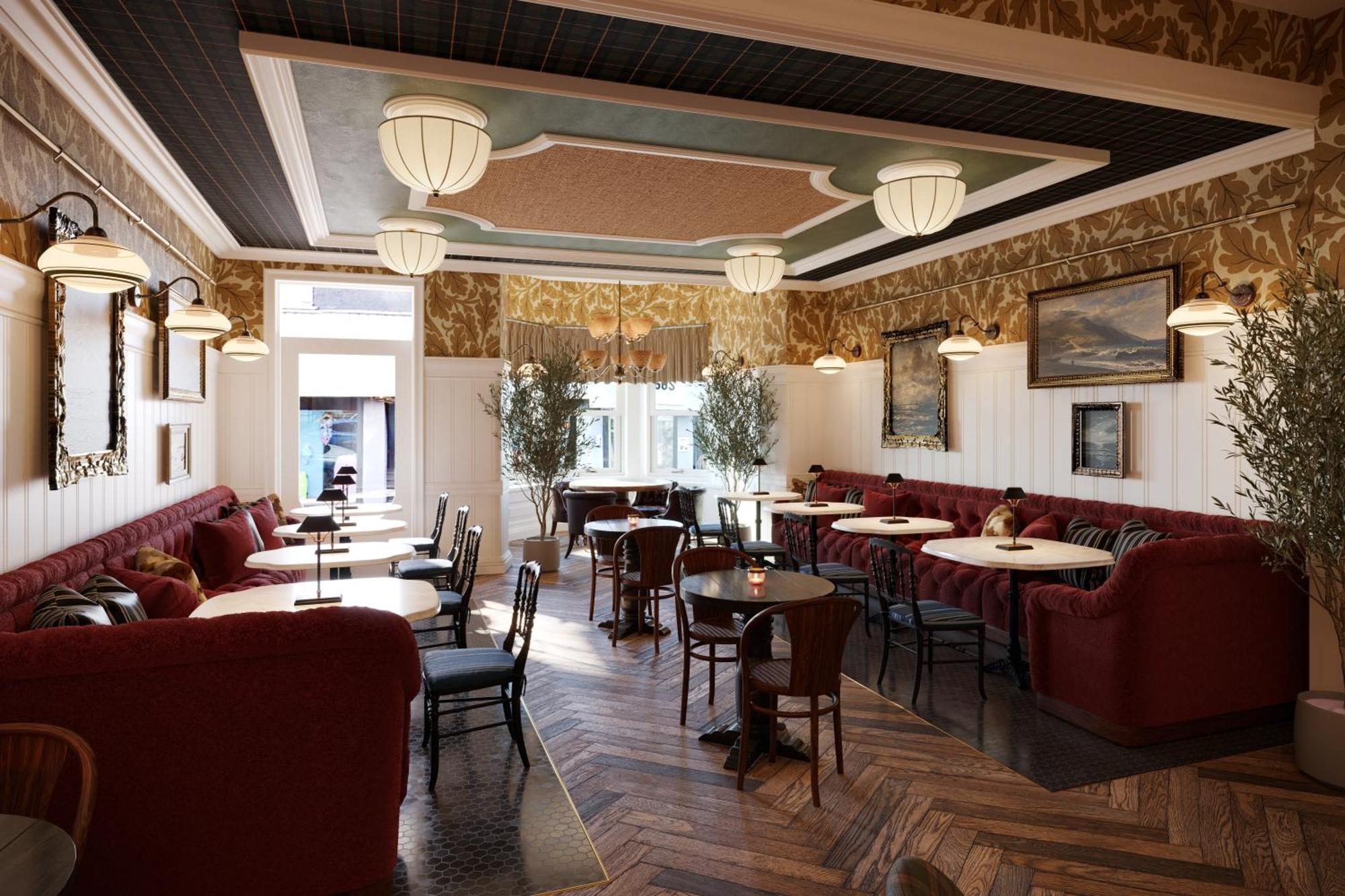 Portrush Adelphi Ξενοδοχείο Εξωτερικό φωτογραφία Interior of the restaurant